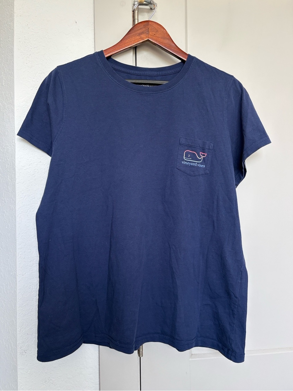 VINEYARD VINES BLUE GRAPHIC SHORT SLEEVE TSHIRT WOMENS XL - Picture 2 of 4